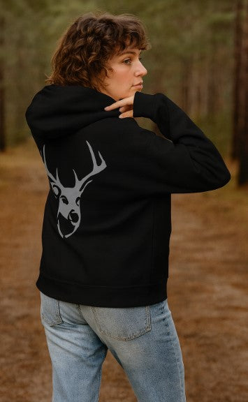 Avid Hunter Triple Logo Oversized Hoodie