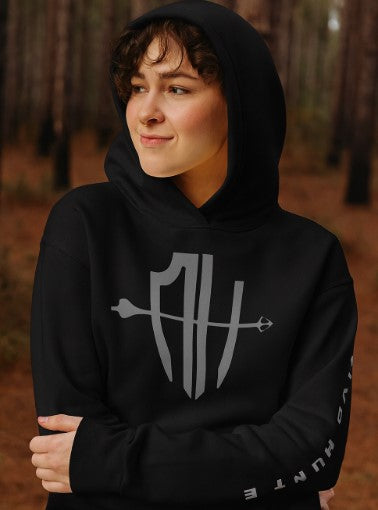 Avid Hunter Triple Logo Oversized Hoodie