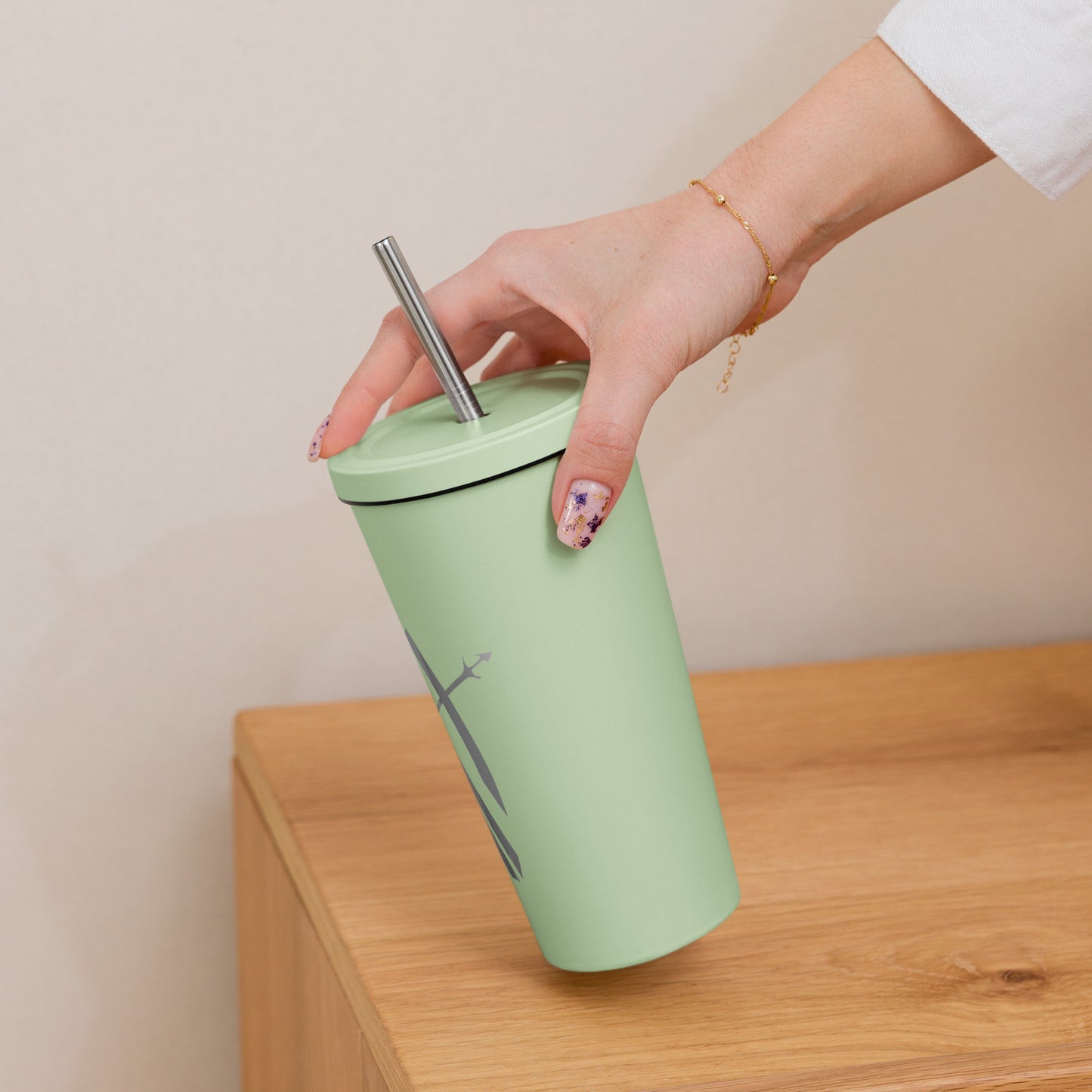 AH Tumbler with Straw