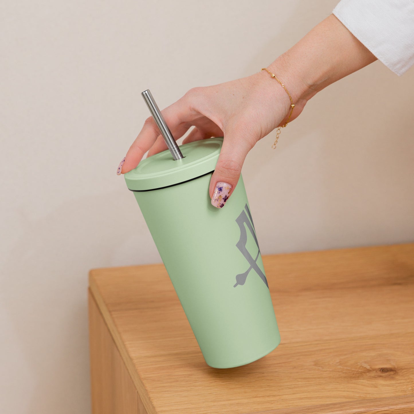 AH Tumbler with Straw