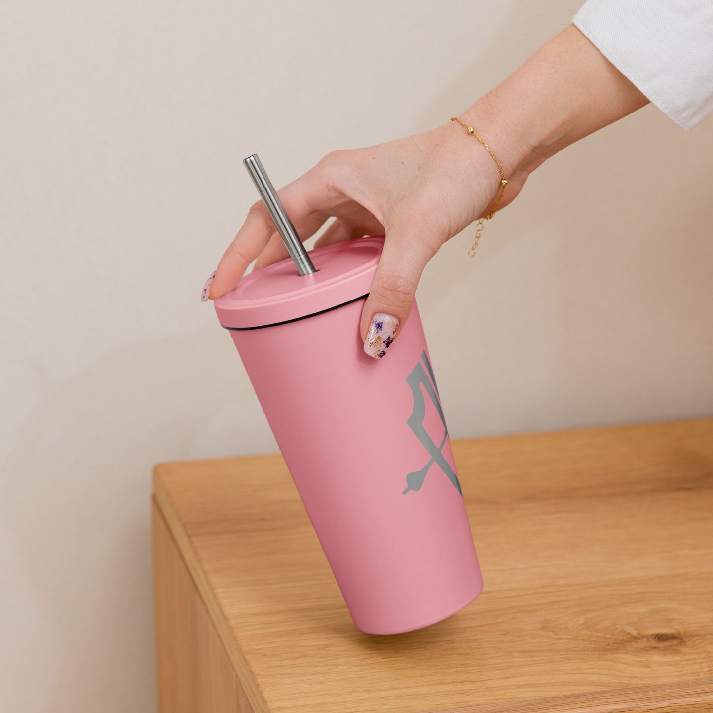 AH Tumbler with Straw