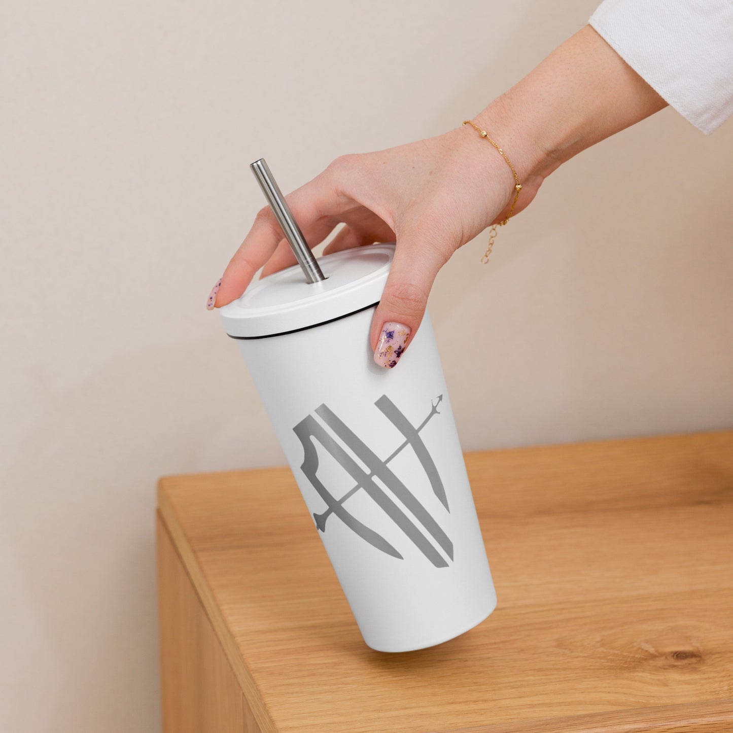 AH Tumbler with Straw